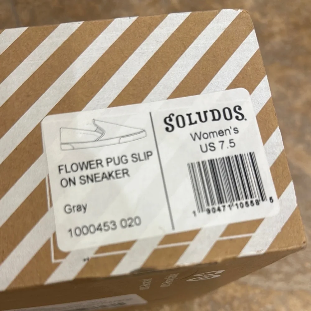 Soludos Pug Embroidered Slip-On Shoes - Picture 7 of 7